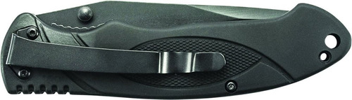 Cuchillo Smith Wesson Swa25 de goma para Extreme Ops, color negro