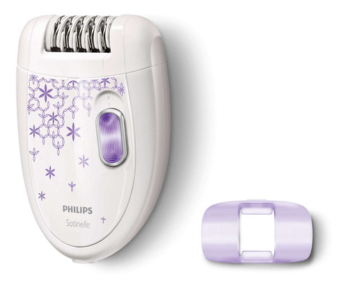 Depilatoria inalámbrica Philips Satinelle Essential blanco y morado