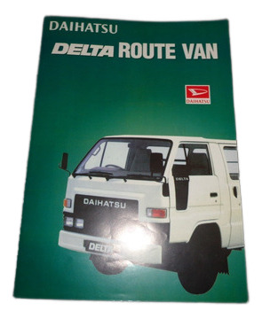 Daihatsu Delta Route Van Catalogo De Venta Original (Usado)