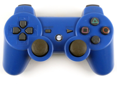 Controle Playstation 3 Ps3 Dazz Azul