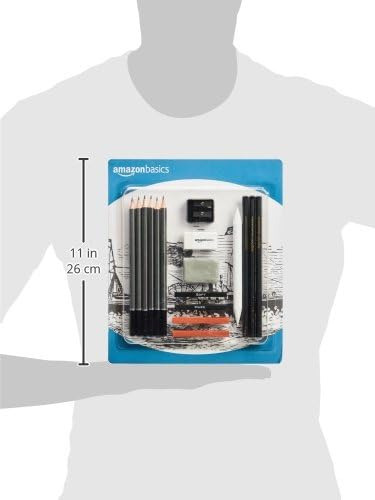 Kit De Lápices Artísticos Amazon Basics Para Bocetos Y Dibuj