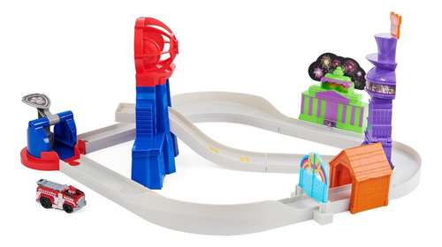 Super Paw Patrol Pista Rescate En La Ciudad True Metal