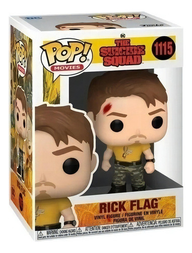 ¡Funko Pop! Rick Flag #1115: El Escuadrón Suicida 56020