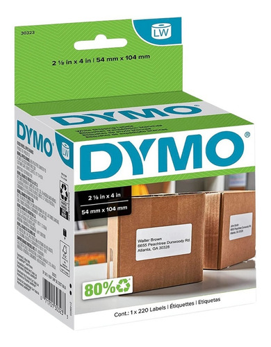 Dymo® 550 (30323). 54 Mm X 104 Mm. 220 Etiquetas.
