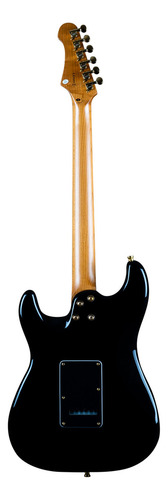 Guitarra Electrica Jet Guitars Js400 Black Maquinaria Dorada