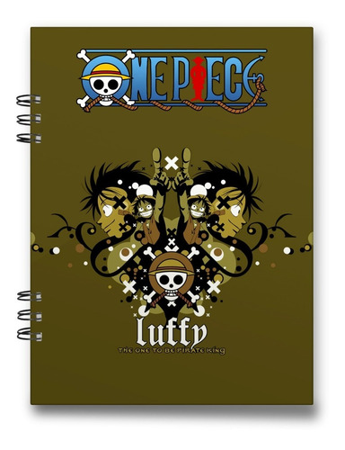 Imagen 6 de 10 de Cuaderno Anime One Piece 15x20 Cms 100 Hojas