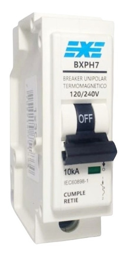 Breaker Exe Plug 1p 15a 120/240v Bxph7115