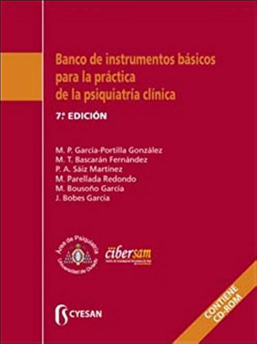  Instrumentos Básicos En La Práctica Psiquiátrica 1 Vol Y Cd