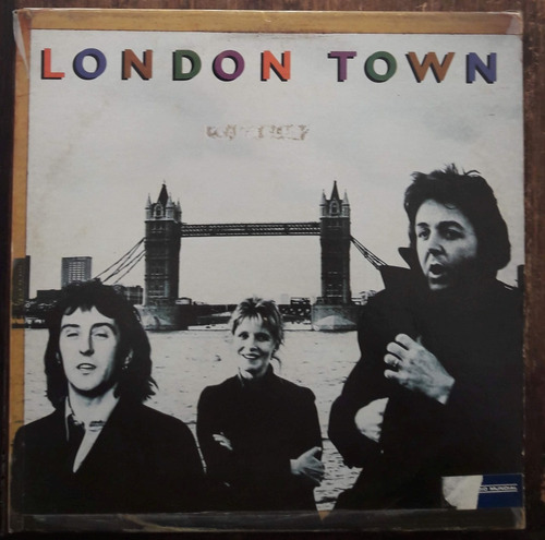 Lp Vinil (vg/+ Wings Paul Mccartney London Town Ed Us 78 Imp