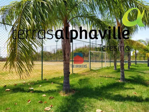 Imagem 4 de 14 de Lote À Venda No Terras Alphaville Em Teresina. Fase 1 - R$320.000,00 - Te0033