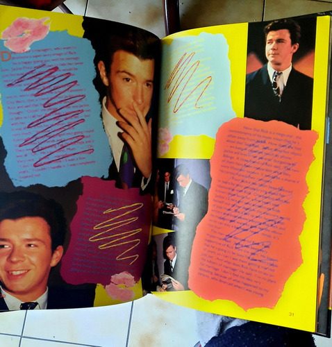 Imagen 3 de 3 de Rick Astley Book Special 1989