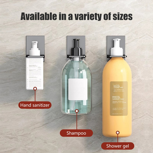 Detergente De Ducha Gris, Estante Para Colgar, Champú, Baño