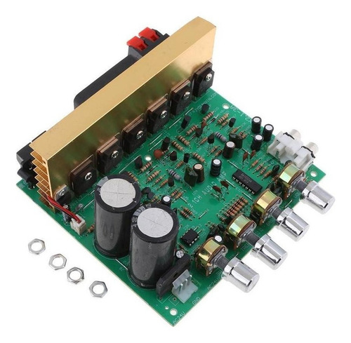 Placa Amplificadora De Áudio Subwoofer 2.1 Canais 200w Alta