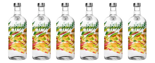 Vodka Absolut Mango 750 Ml X6 Importado Oferta - Fullescabio