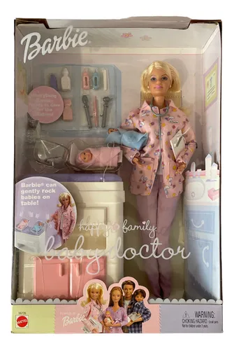 Barbie Doctora De Midge Embarazada Happy Family Mattel 2002