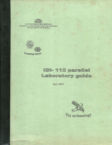 Guía De Inglés Idi-112 (paralelo) Año 2000 De La Usb