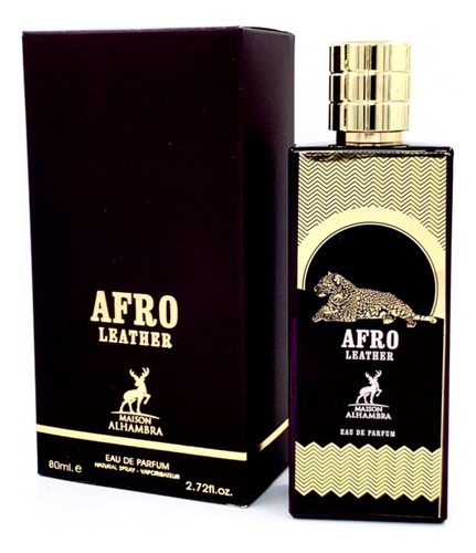 Maison Alhambra Afro Leather Edp 80ml + *regalo* Calif Verde