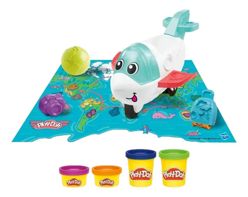 Juego Hasbro Play-doh Primeras Creaciones Con El Avion F8804