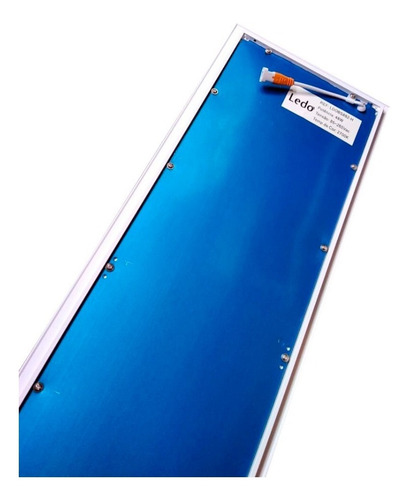 Imagem 5 de 9 de Plafon Embutir Retangular Led 120x20 48w Branco Quente Ledo