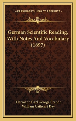 Libro German Scientific Reading, With Notes And Vocabular...