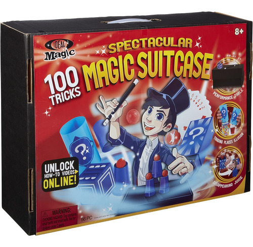 Magic Spectacular Magic Suitcase 100 Trucos Juego De Magia P