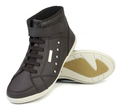 Kolosh Masculino Tenis Kolosh Cano Alto Marrom Dafiti Tenis Kolosh