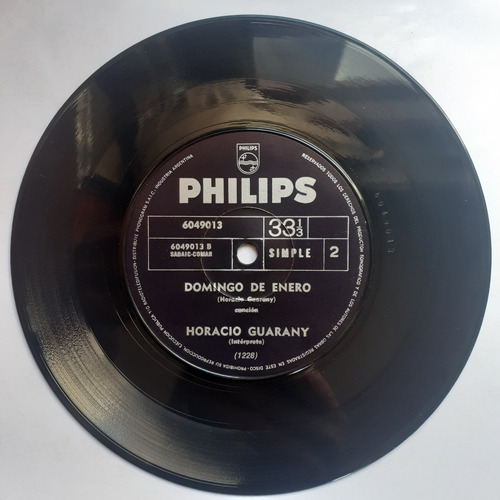 Vinilo Simple-horacio Guarany (memorias De Una Vieja Cancion (Usado)