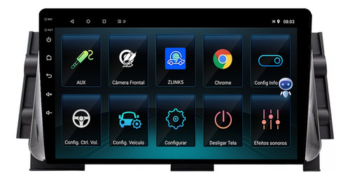 Multimidia Kicks 17/22 9p Android Carplay 2/32gb