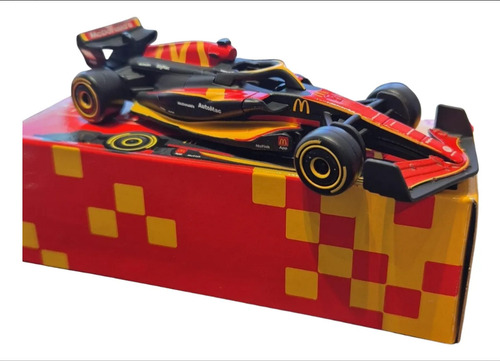 Miniatura Carro Formula 1 Mc Donalds F1 O Filme 1/43 Escolha Vermelho