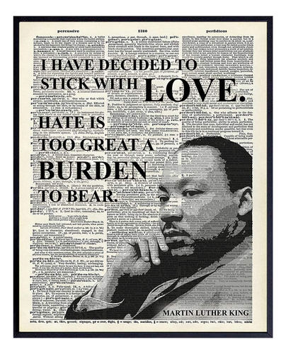 Cita Inspiradora De Martin Luther King, Mlk, Arte De Pa...