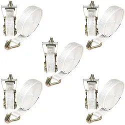 Comprar Kit 5 Catraca + 5 Cinta Amarração 5 Ton 9 Metros Gancho J no Mercado Livre