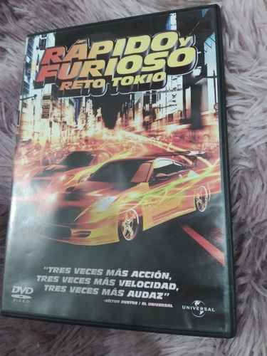 Rápido Y Furioso Reto Tokio - Dvd