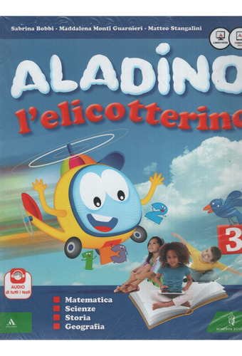 Aladino L'elicotterino 3 - Studente + E-book + Espansione Online, De Bobbi, Sabrina. Editorial Minerva Scuola, Tapa Blanda En Italiano, 2015