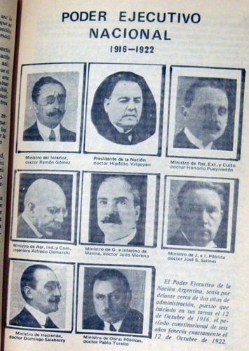 Carvajal Política Internacional 1916-22 Yrigoyen Pueyrredón 