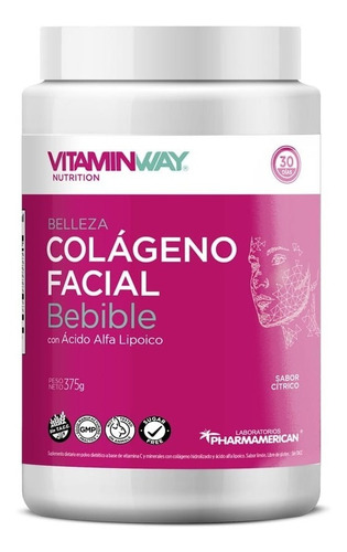 Colageno Facial Bebible X375gr Vitamin Way