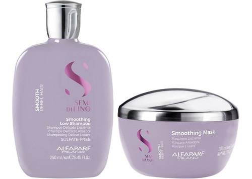 Shampoo + Mascarilla Alisadora Alfaparf Smoothing