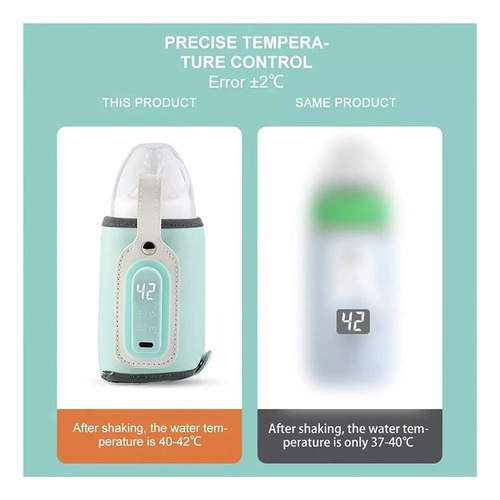 Aquecedor De Garrafas Com Controle De Temperatura Usb