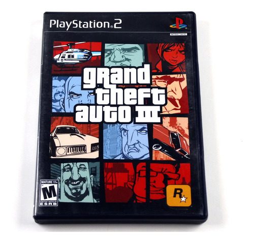 Grand Theft Auto 3 Gta 3 Original Ps2 Playstation 2