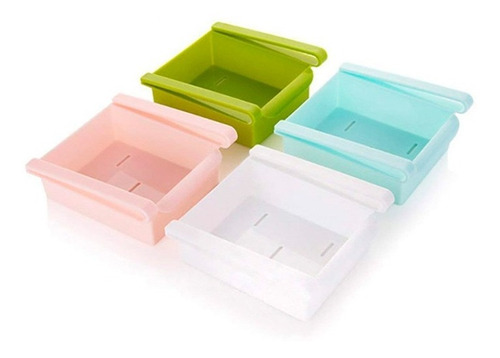 Set De 4 Organizadores Bandejas Para Refrigerador / Hb 