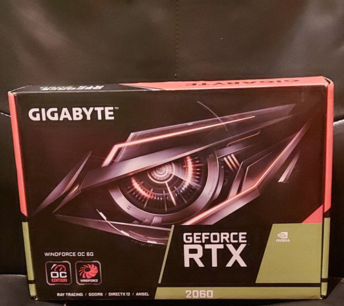 Nvidia Rtx 2060 Gigabyte Windforce 6 Gb