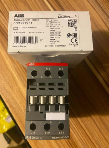 Contactor Abb Af26-30-00-13 Bobina De 100-250v Nuevo En Caja