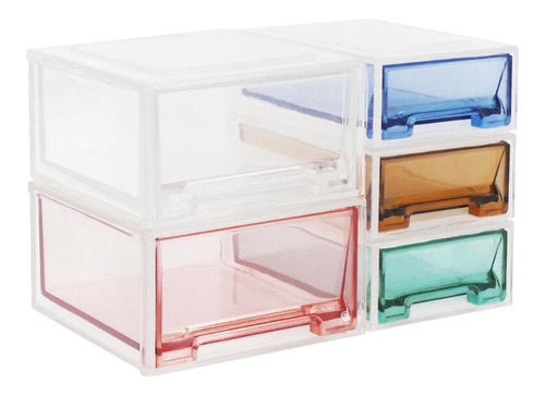 Caja De Almacenamiento Para Casa De Muñecas Transparente, 5