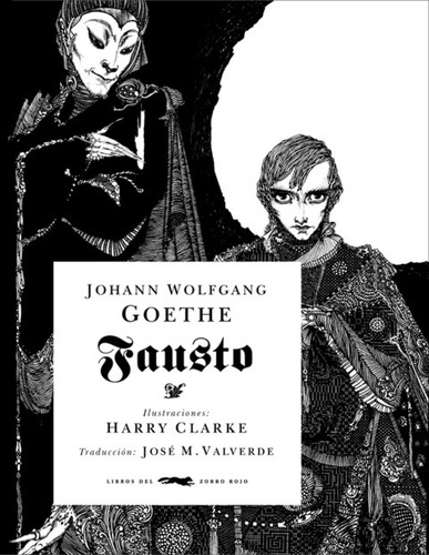Fausto Goethe Harry Clarke Zorro Rojo