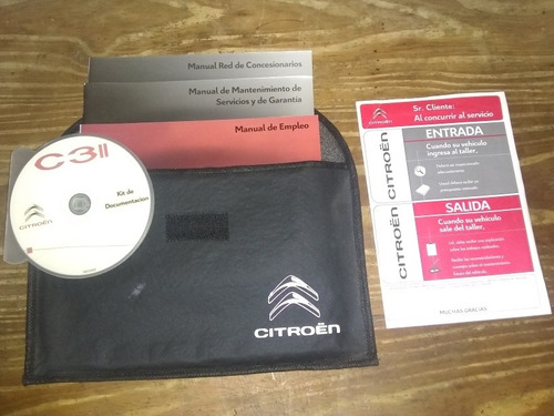 Pack Manuales Citroën C3 Ii. Empleo, Mantenimiento, Red Y Cd