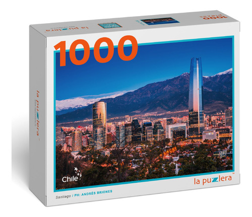 Puzzle 1000 Piezas Santiago City