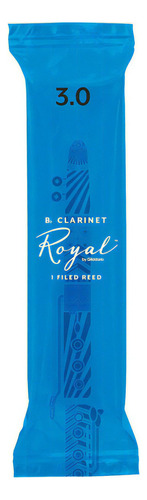 Palheta Clarinete Rico Royal Bb 3 Rcb0130 Daddario Unidade