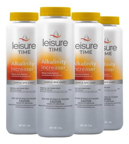 Leisure Time Alk-04 Aumento De Alcalinidad Para Spas Y Jacuz