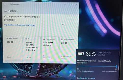 Notebook Core I5 4gb Ssd240 Bat Nova Hp Elitebook 2560p | MercadoLivre