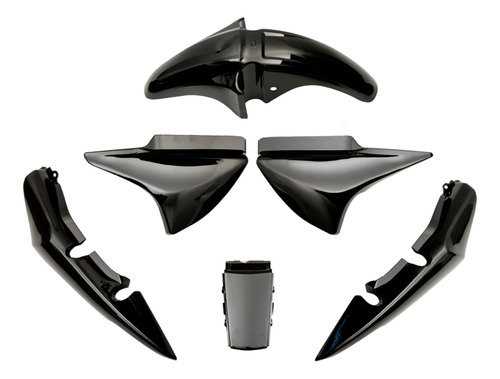 Kit Plasticos Completo Negro Motomel S2 Mtc