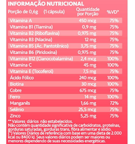 Nutricaps Mulher 60 Cápsulas Maxinutri